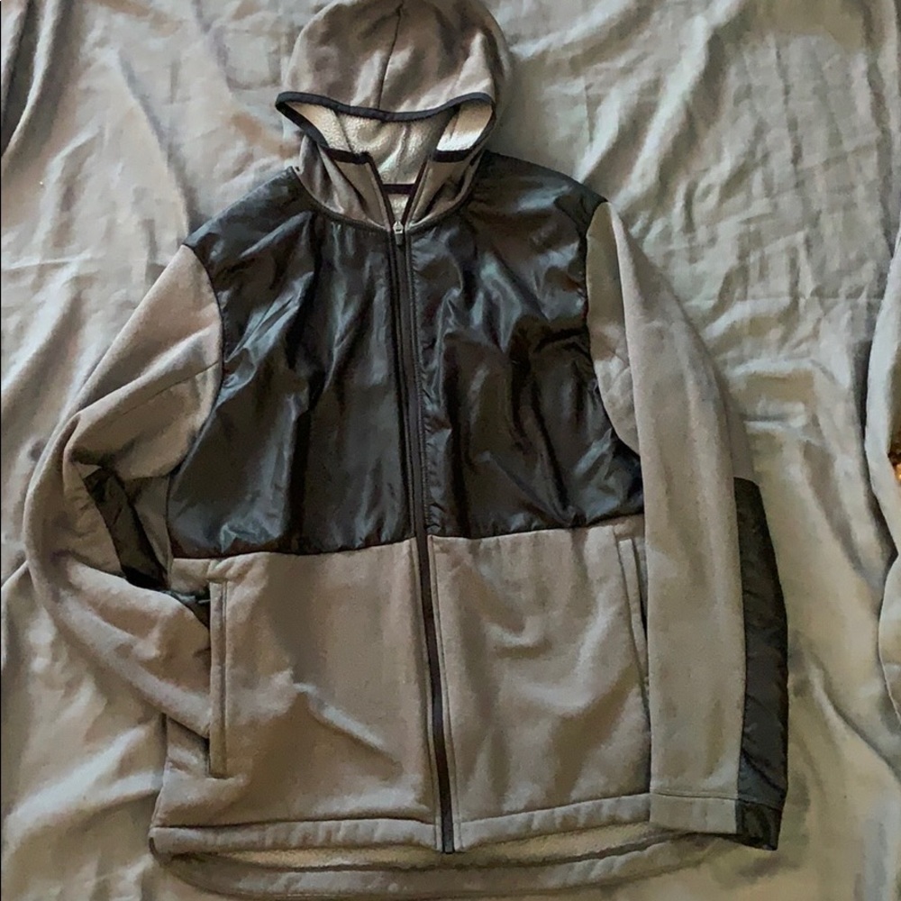 Mitre Grey & Black Athletic Jacket